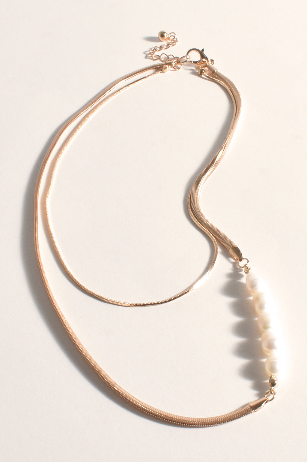 Wilson Layered Pearl Necklace