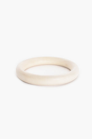 Thin Rounded Timber Bangle - Vault Country Clothing