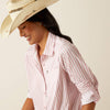Women's Vent Tek Stretch Shirt- Zephyr Stripe