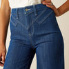 Ultra High Rise Westie Yoke Wide Leg Jeans