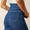 Ultra High Rise Westie Yoke Wide Leg Jeans