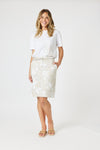 Morro Bay Skirt - Natural / White