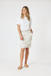Morro Bay Skirt - Natural / White