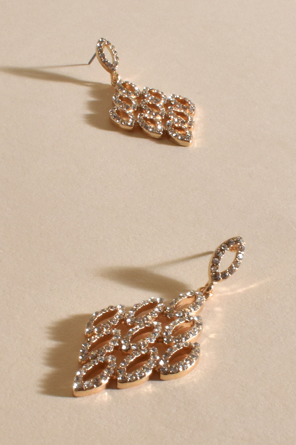 Diamante Chandelier Earrings