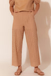 Delaney Cropped Broderie Pant