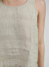Mirabella Sleeveless Top Natural