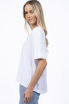 Dippy Tee- White