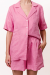 Short & Shirt Set- Pink