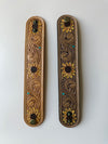 Tooled Sunflower Wristband