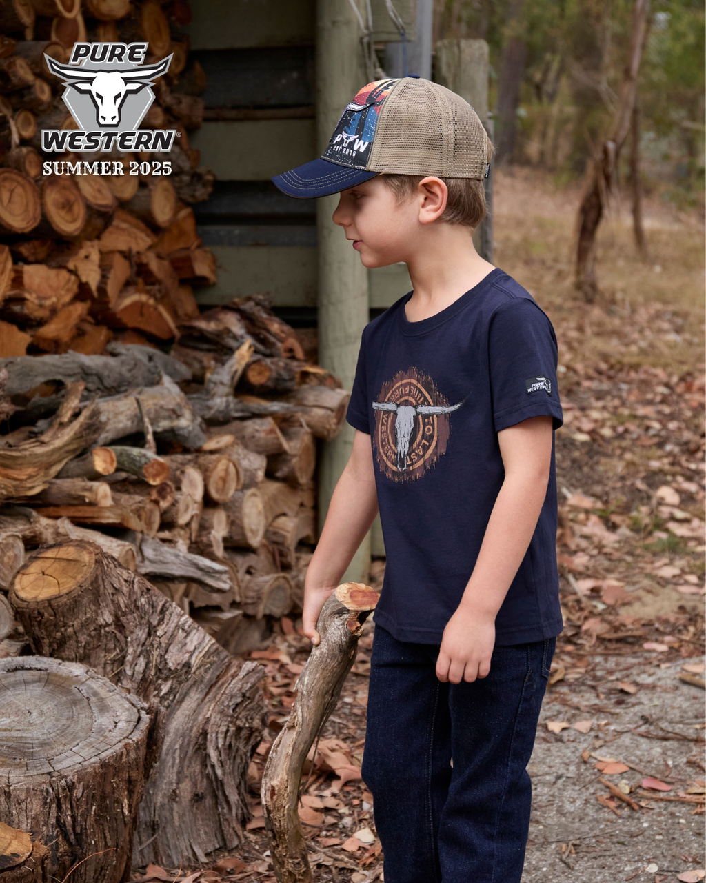 Kids Mason Trucker Cap