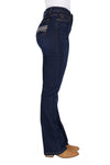 Women's Ida Hi Rise Boot Cut Jean 34L