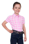 Girls Eliza S/s Shirt - Vault Country Clothing