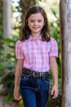 Girls Eliza S/s Shirt - Vault Country Clothing