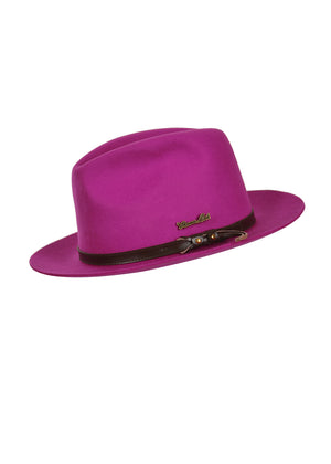 Jagger Wool Felt Hat- Pink