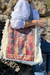 Vintage Denim Little Hippie Tote Bag