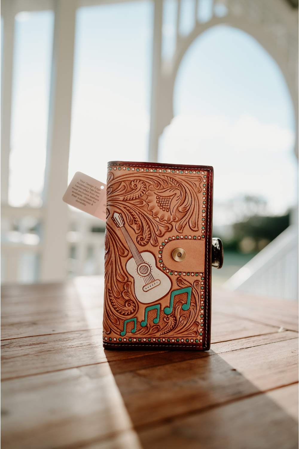 Talca Tooled Leather Wallet