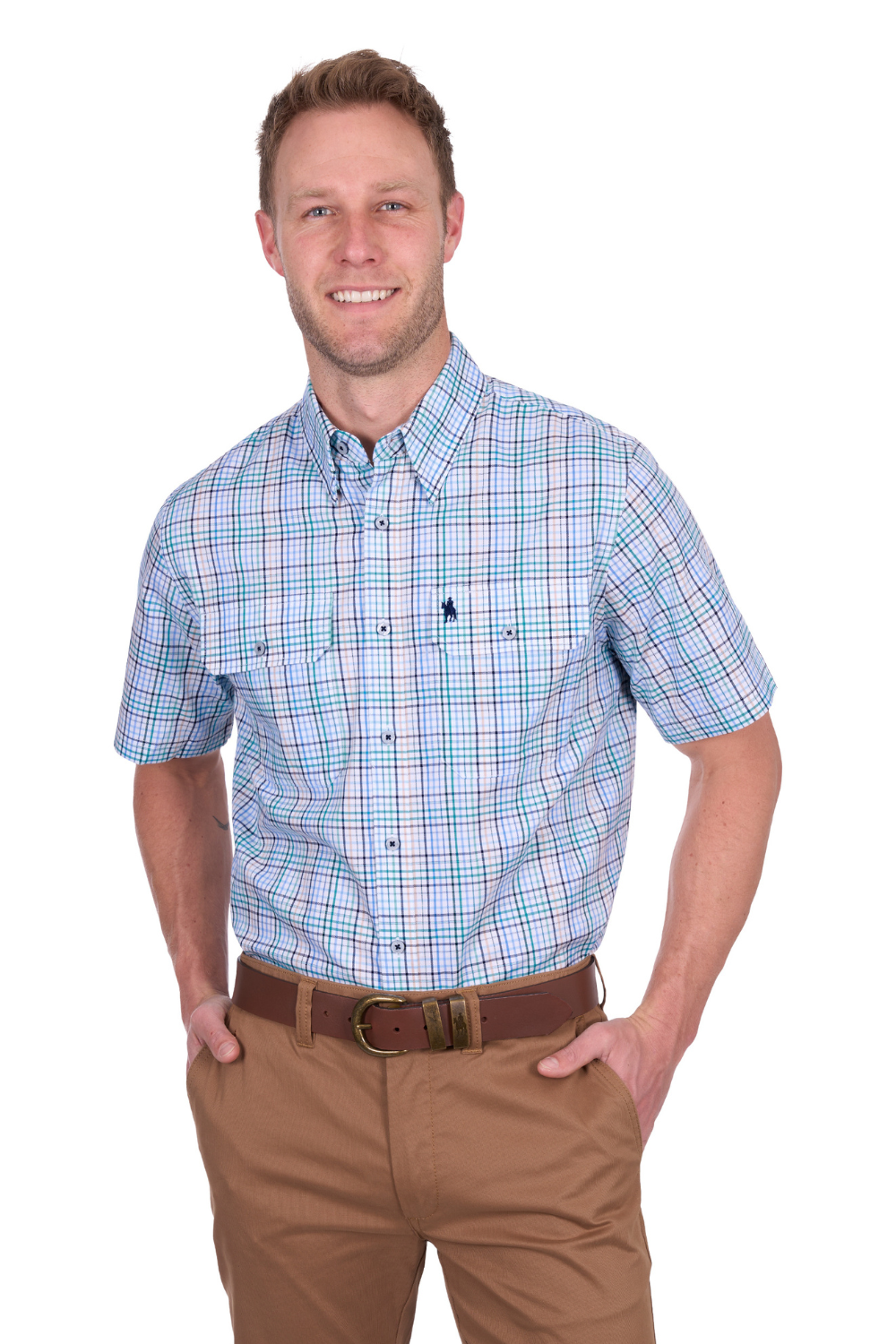 Men's Matt 2PKT S/s Shirt