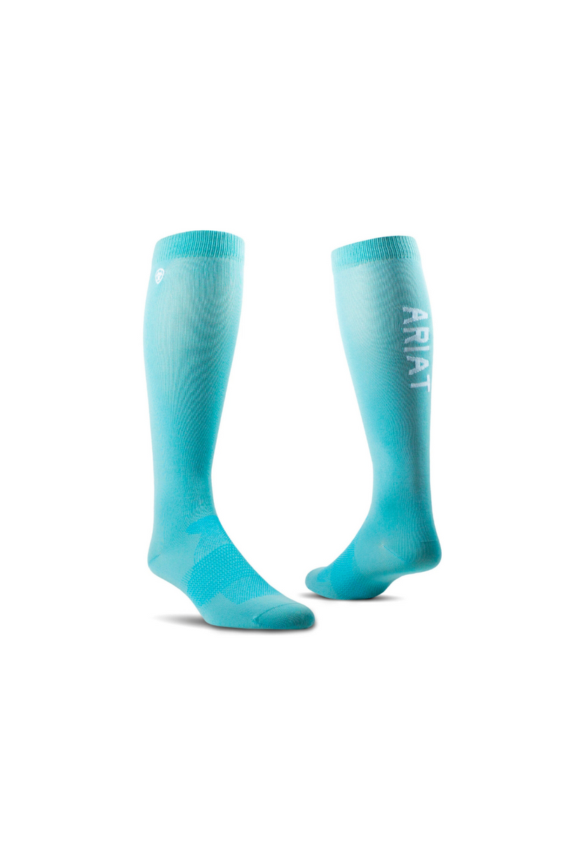 Ariat Uni Ariattek Essential Socks - Aqua