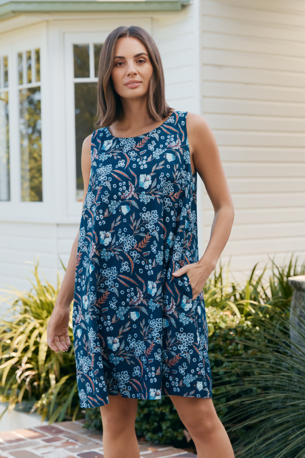 Ziggy Tunic- Bellflower