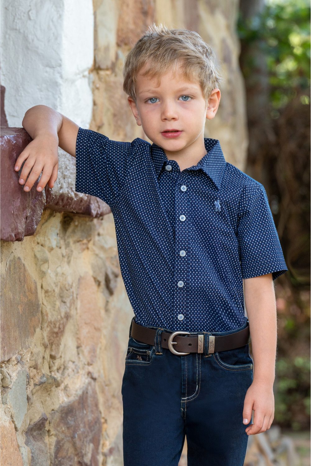 Boy's David S/s Shirt