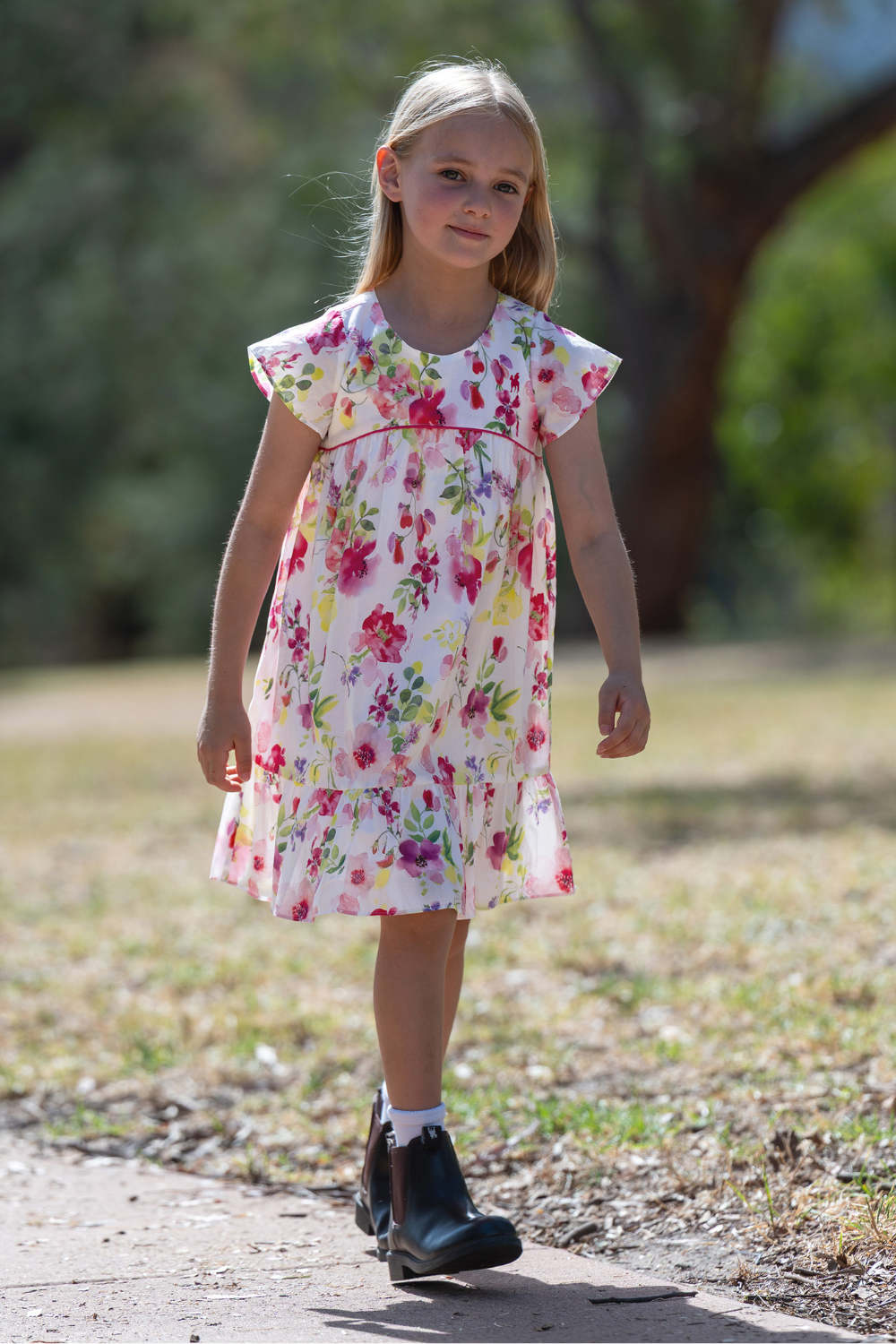 Girls Flora Dress