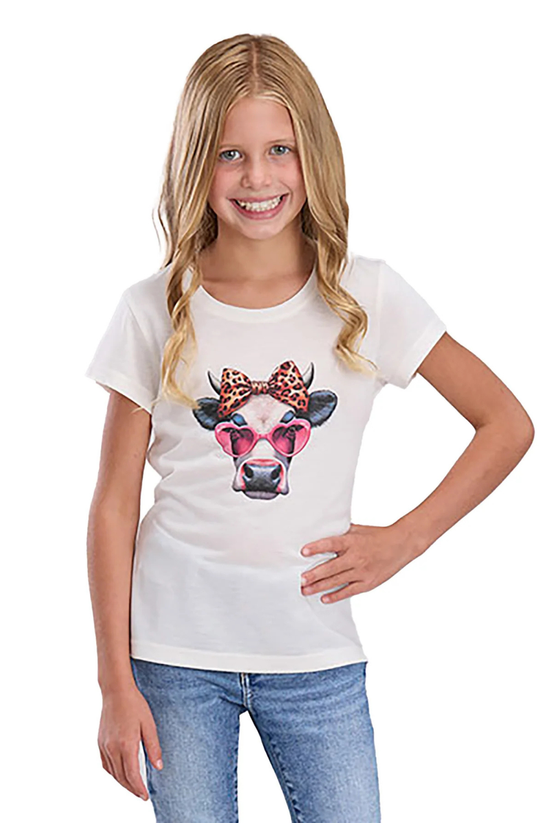 Girl's Five Star Collection Short Sleeve Tee
