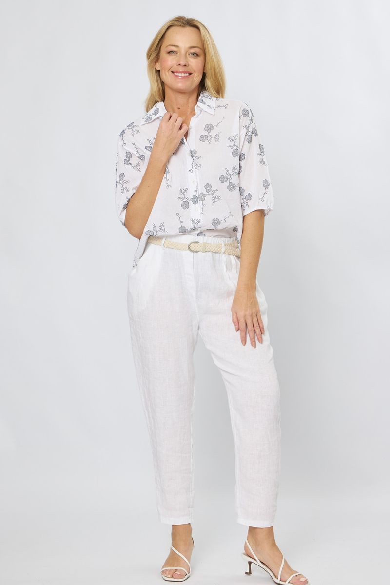 Emma Cotton Printed Shirt