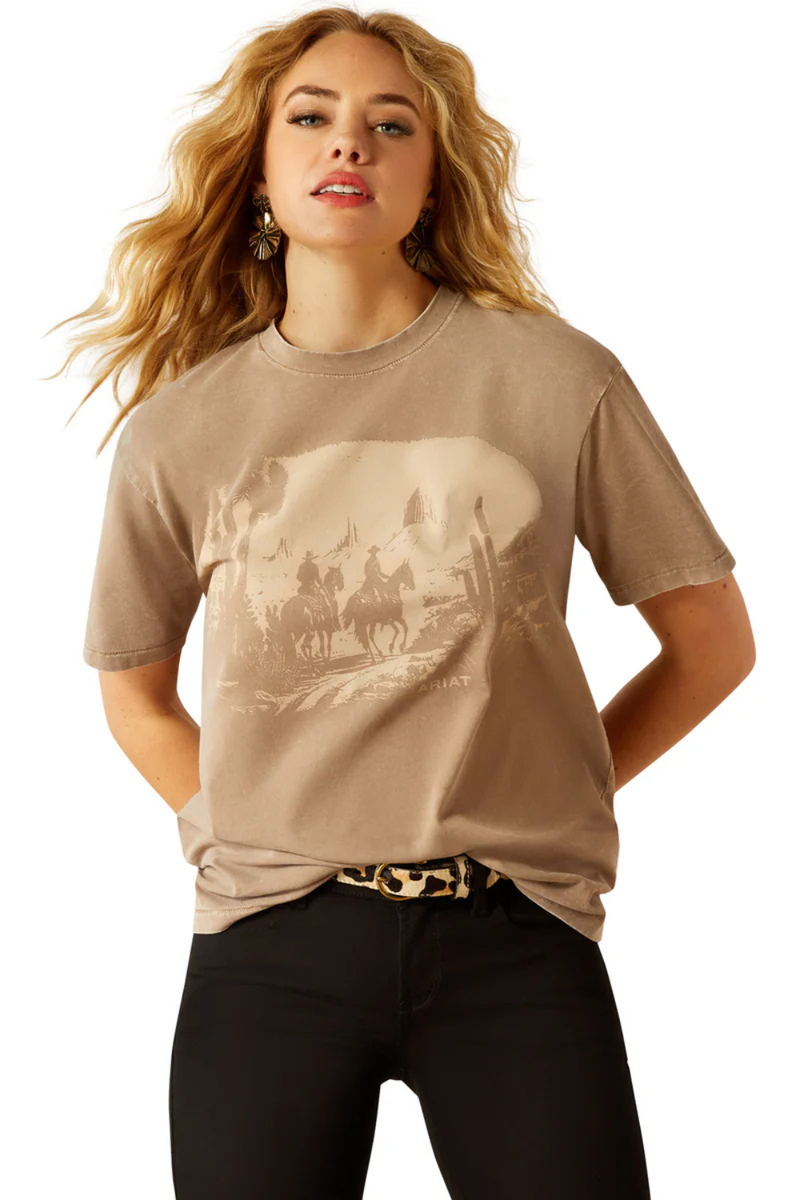 Western Mural T-Shirt - Vault Country Clothing