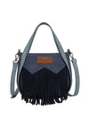 Two Tone Fringe Bag