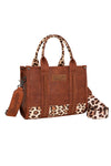 Leopard Print Crossbody Bag