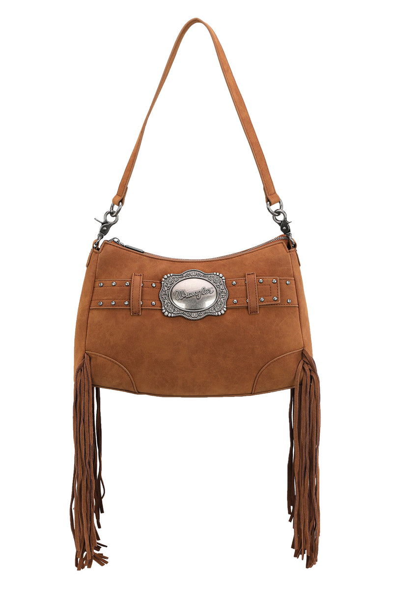 Feature Buckle Shoulder Bag