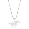 Out West Running Horse Necklace