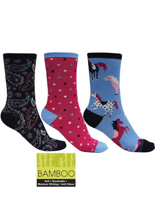 Bamboo Socks 3 pack - Vault Country Clothing