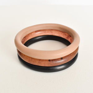Camel & Tort Resin Bangles - Vault Country Clothing
