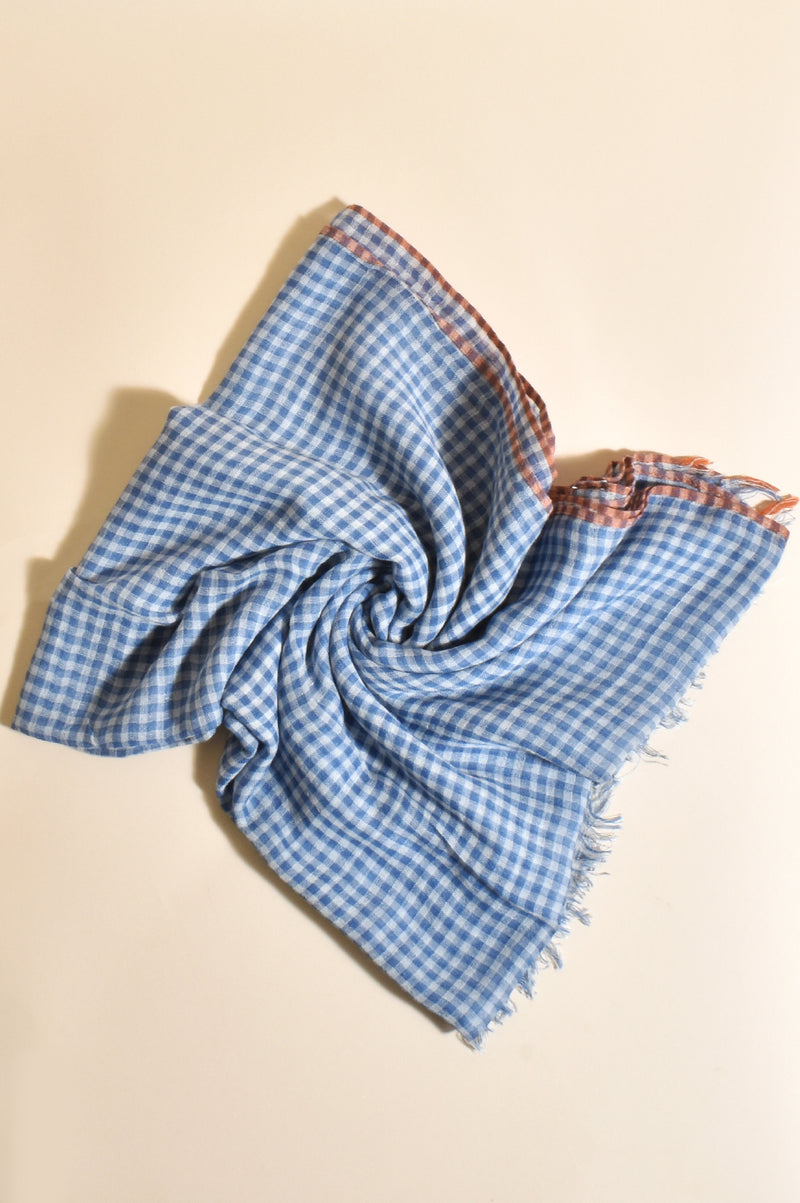 Light Weight Gingham Scarf