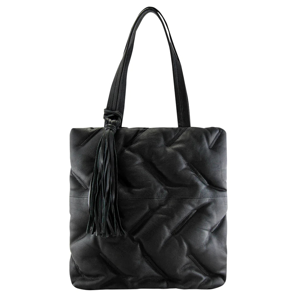 Coco Padded Tote | Black