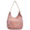 Mini Imani Shoulder Bag | Misty Rose w/ Honey Handle