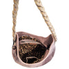 Mini Imani Shoulder Bag | Misty Rose w/ Honey Handle