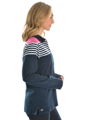 Wodonga Stripe Rugby - Vault Country Clothing