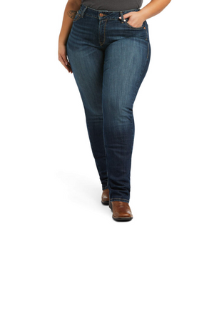 R.E.A.L. Perfect Rise Analise Stackable Straight Leg Jean