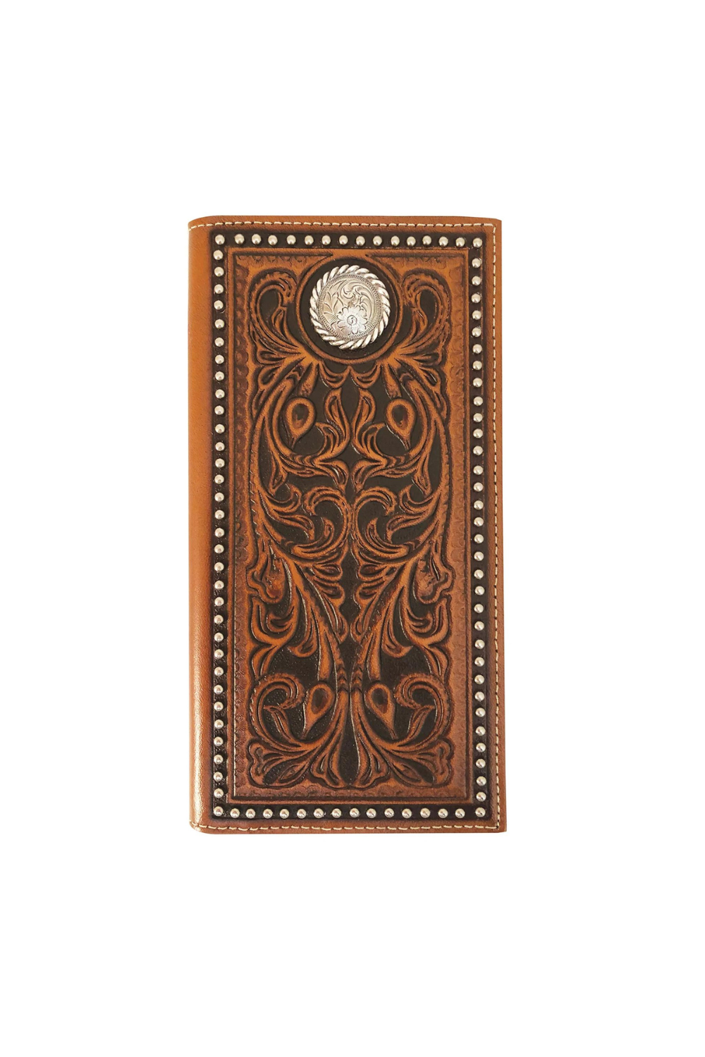 Rodeo Wallet - Tooled Leather