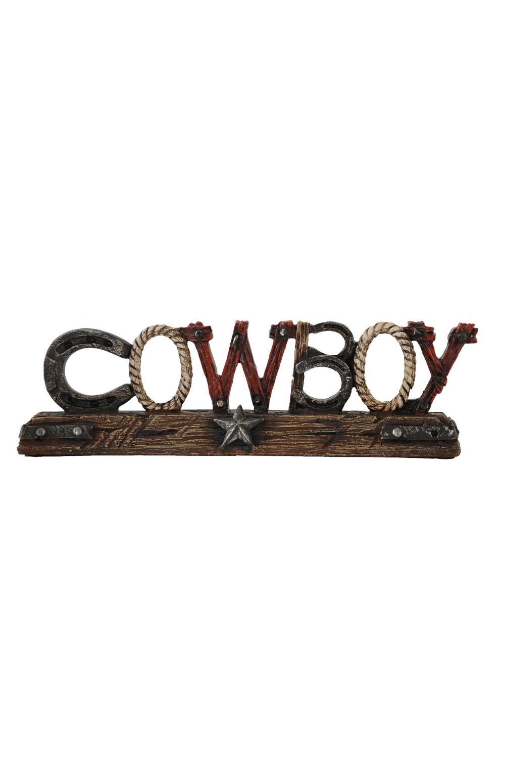 Cowboy Decor Stand