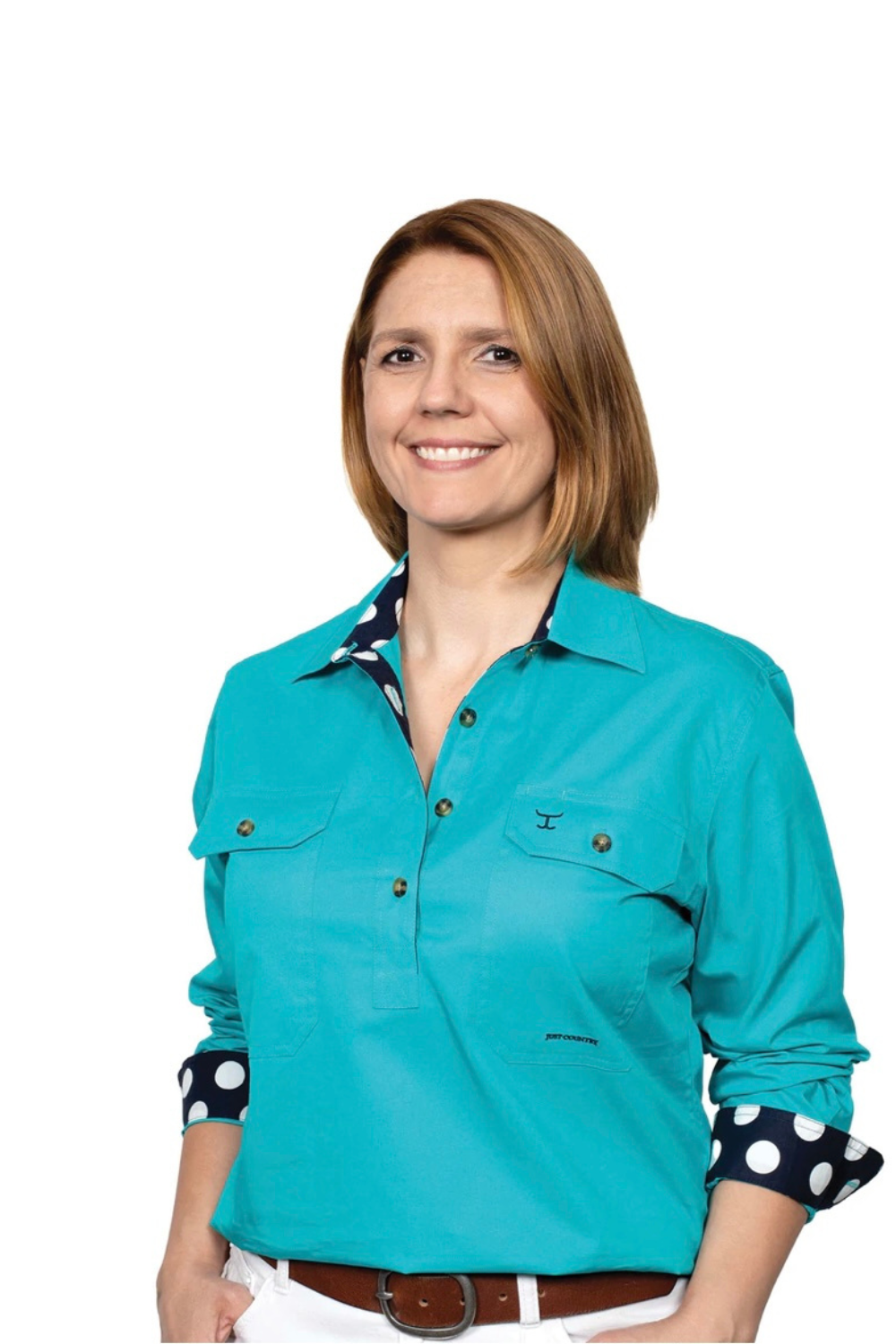 Women's Jahna Trim 1/2 Button