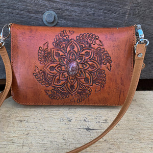 Sia Hand Tooled Wallet