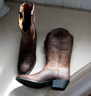 Heritage Western R Toe Boots